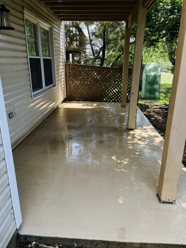 Back Patio Restoration - After
