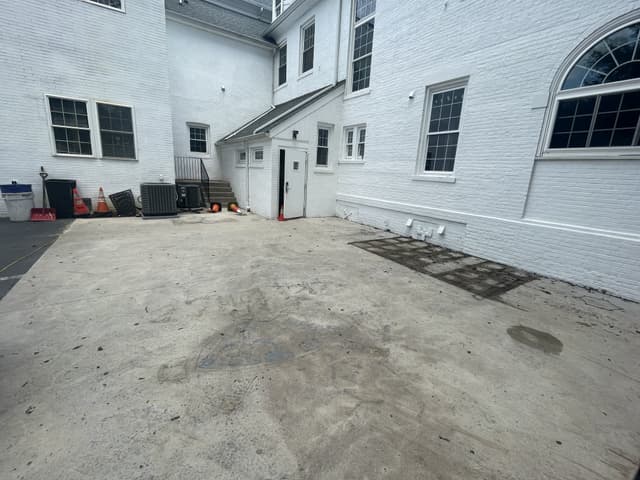 Backyard Patio Transformation - Before